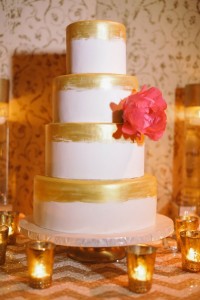 NJ-Wedding-Venue-Gold-Wedding-Cake-200x300