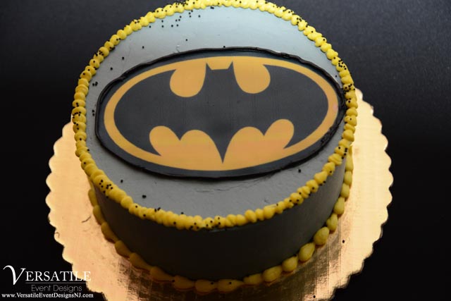 superhero grooms cake