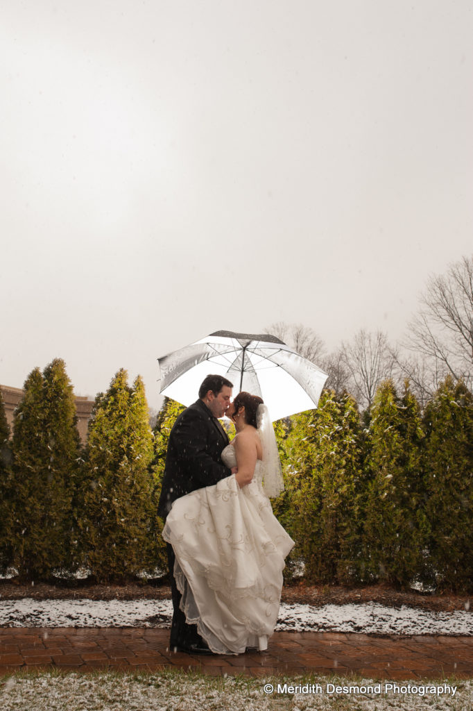 weather wedding photo